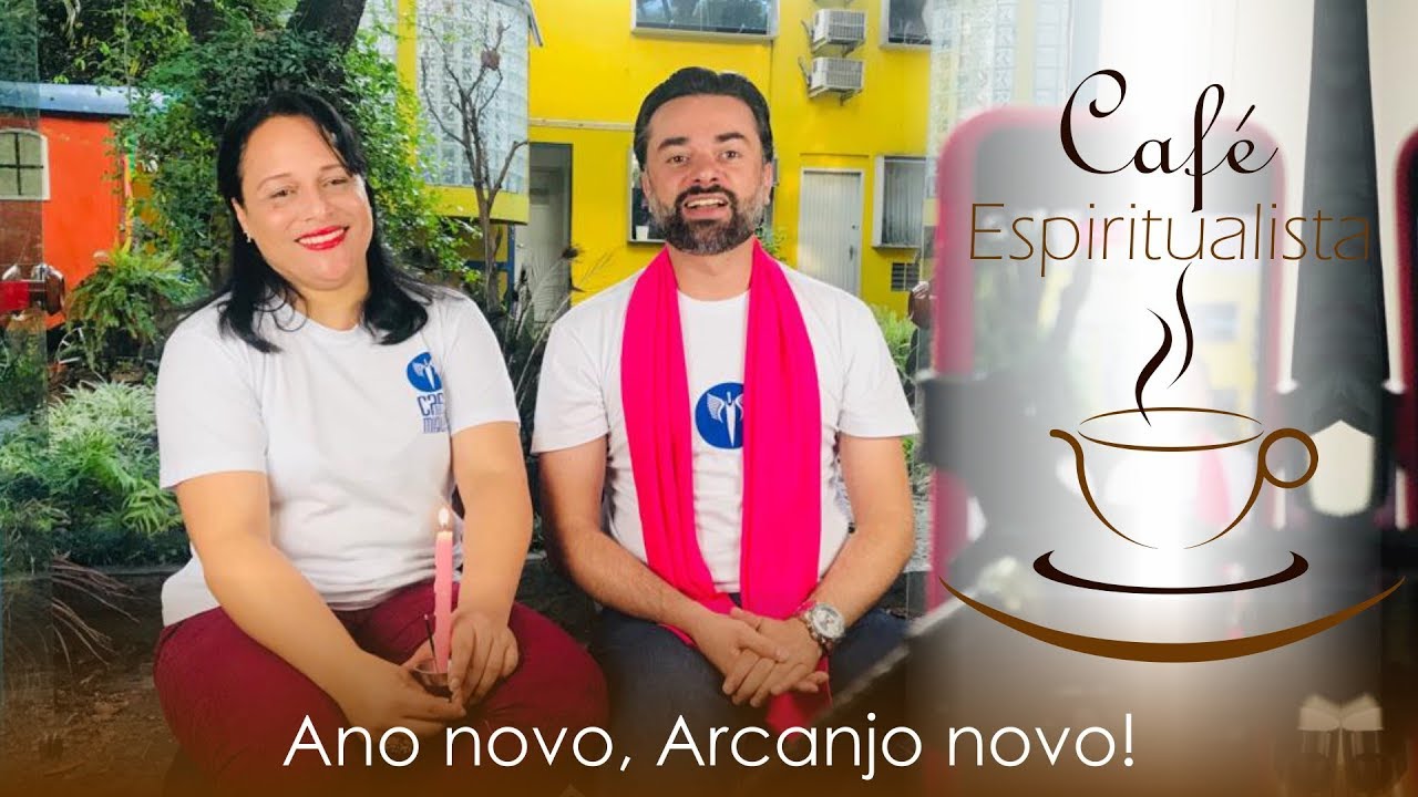 Mestres Daniel Souza e Suely Cyrino na Casa de Miguel transmitindo o programa Café Espiritualista